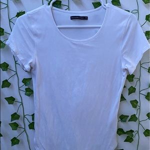 Abercrombie and Fitch White Tshirt BODYSUIT